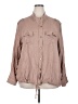Hayden 100% Rayon Tan Long Sleeve Blouse Size XXL - photo 1