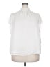 1.State 100% Polyester White Sleeveless Blouse Size 2X - photo 1