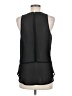 Naked Zebra 100% Polyester Black Sleeveless Blouse Size M - photo 2