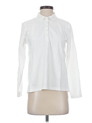 Lands' End Long Sleeve Polo (view 1)