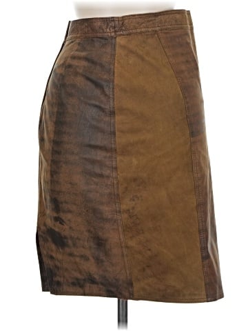 WINLIT Faux Leather Skirt (view 2)