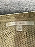 LC Lauren Conrad Metallic Silver Tan Pullover Sweater Size XL - photo 7