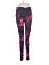 Boden Print Purple Active Pants Size 4 - photo 1