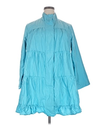 Woman Within Raincoat (view 1)