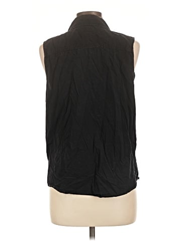 DONNI Sleeveless Button-Down Shirt (view 2)