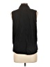 DONNI Black Sleeveless Button-Down Shirt Size L - photo 2