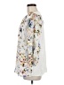 Left Coast by Dolan 100% Polyester Ivory 3/4 Sleeve Top Size M - photo 5