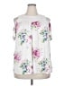 Torrid 100% Cotton White Sleeveless Blouse Size 2X Plus (2) - photo 1