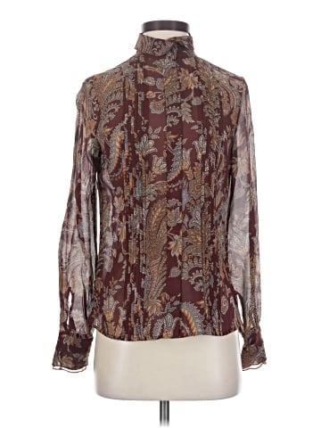 Brooks Brothers Long Sleeve Silk Top (view 1)