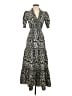 Max Studio Floral Black Cocktail Dress Size XS - photo 1