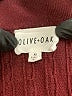 Olive and Oak 100% Polyester Burgundy Pullover Sweater Size XS - photo 8