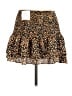 Glam Animal Print Gold Casual Skirt Size M - photo 2