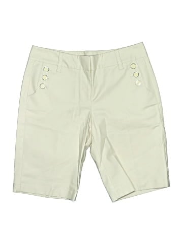 Ann Taylor Khaki Shorts (view 1)