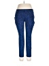 Susan Graver Animal Print Blue Active Pants Size L (petite) - photo 1