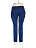 Susan Graver Animal Print Blue Active Pants Size L (petite) - photo 2