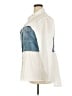 Indulge 100% Polyester Color Block Ivory Long Sleeve Blouse Size 2X - photo 5