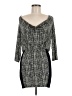 Sole Mio Tweed Gray Casual Dress Size M - photo 1