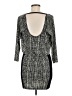 Sole Mio Tweed Gray Casual Dress Size M - photo 2