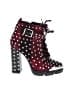 Gianni Bini Burgundy Ankle Boots Size 7 - photo 1