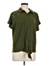 Fred David 100% Polyester Green Short Sleeve Blouse Size M - photo 1