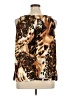 AGB Brown Sleeveless Blouse Size 1X - photo 2