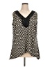 AGB Black Sleeveless Blouse Size 1X - photo 1