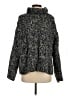 Zara Tweed Black Turtleneck Sweater Size S - photo 1
