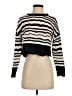 Assorted Brands 100% Polyester Stripes Black Pullover Sweater Size XS - photo 1
