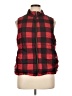 Natural Reflections 100% Polyester Plaid Red Vest Size XL - photo 1