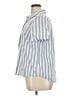 L.L.Bean Stripes Blue Short Sleeve Button-Down Shirt Size XL - photo 5