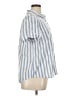 L.L.Bean Stripes Blue Short Sleeve Button-Down Shirt Size XL - photo 4