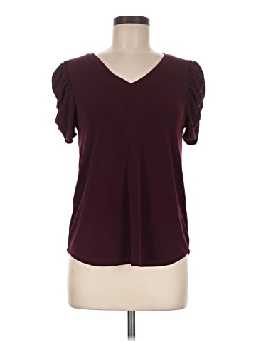 Green Envelope Short Sleeve Top (view 1)