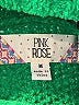 Pink Rose 100% Polyester Solid Green Turtleneck Sweater Size M - photo 7