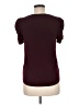 Green Envelope Burgundy Short Sleeve Top Size M - photo 2
