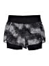 Danskin Now 100% Polyester Graphic Black Athletic Shorts Size S - photo 1