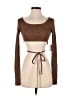 Superdown Brown Cardigan Size XS - photo 1