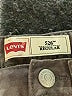 Levi's 100% Cotton Gray Jeans Size 12 - photo 3