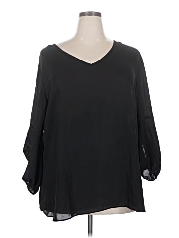 Ashley Stewart 3/4 Sleeve Blouse (view 1)