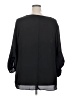 Ashley Stewart 100% Polyester Black 3/4 Sleeve Blouse Size 18 Plus - photo 2