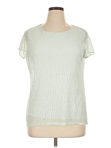 Ann Taylor Factory Short Sleeve T-Shirt (view 1)