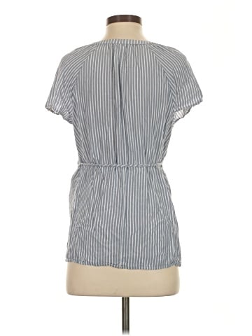 Isabel Maternity Short Sleeve Blouse (view 2)