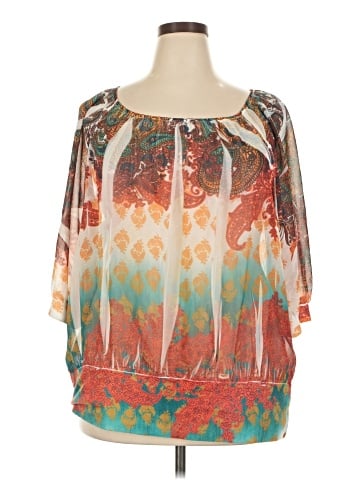 Lane Bryant 3/4 Sleeve Blouse (view 1)