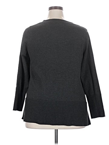 Cable & Gauge Pullover Sweater (view 2)