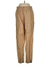 Pull&Bear Stripes Gold Casual Pants Size S - photo 2