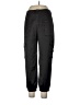 Aqua 100% Polyester Black Cargo Pants Size L - photo 1