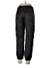 Aqua 100% Polyester Black Cargo Pants Size L - photo 2