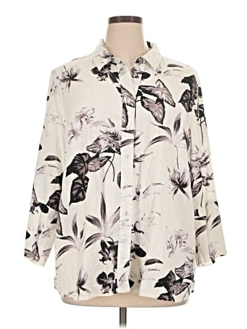 Carole Little 3/4 Sleeve Blouse (view 1)
