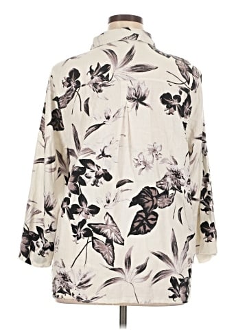 Carole Little 3/4 Sleeve Blouse (view 2)