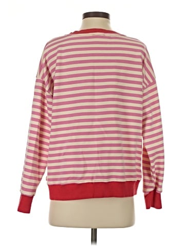 Hem & Thread Pullover Sweater (view 2)