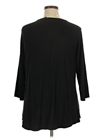 H By Halston 3/4 Sleeve Top (view 2)